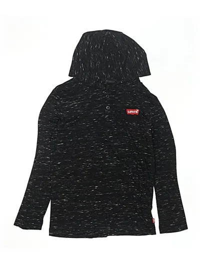 Pre-owned Levi's Kids'  Long Sleeve T-shirt In Black