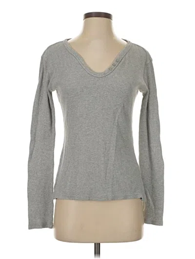 Pre-owned Levi's Long Sleeve T-shirt In Gray