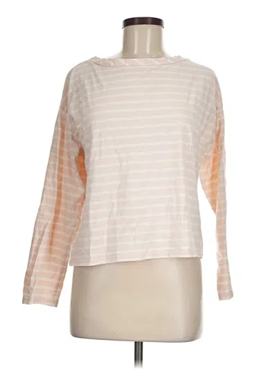 Pre-owned Levi's Long Sleeve T-shirt In Ivory