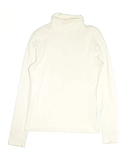 Pre-owned Levi's Kids'  Long Sleeve Turtleneck In White