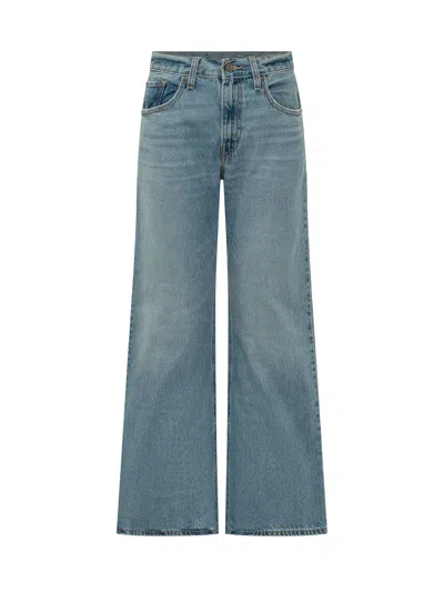 Levi's Loose Bootcut Denim Jeans In Med Indigo