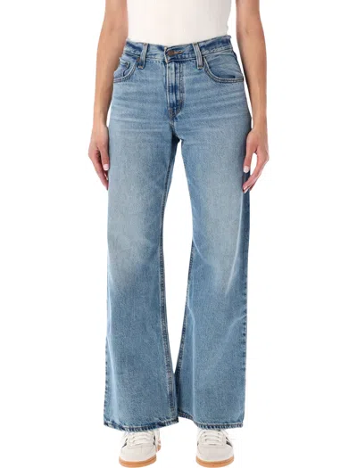 Levi's Loose Fit Mid-rise Bootcut Jeans In Blu