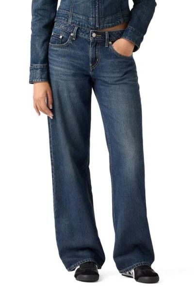 Levi's Low Loose Jeans In Blue