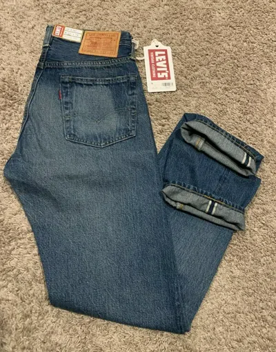 Pre-owned Levi's Lvc 1954 501z Xx Selvedge Jeans Made In Japan 29x34 Rt$285 0101 U15 In Blue
