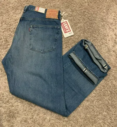 Pre-owned Levi's Lvc 1955 501 Xx Selvedge Jeans Made In Japan 36x34 Rt$265 0066 U44 In Blue