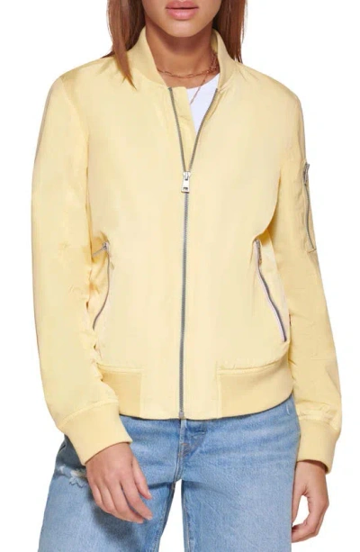 Levi's® Levi's Ma-1 Satin Bomber Jacket In Popcorn