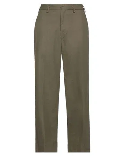 Levi's Made & Crafted Man Pants Military Green Size 32 Cotton
