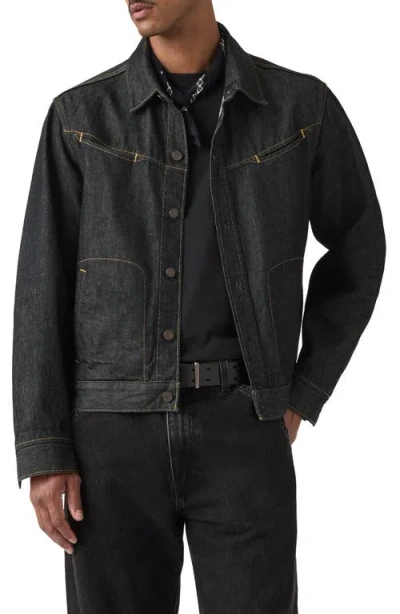 Levi's Market Miners Trucker Denim Jacket In Black