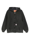 Levi's Logo-patch Jacket In Black