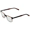 Levi's Men's Fashion 54mm Grey Horn Opticals Lv5019-02w8-19 In Brown