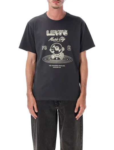 Levi's T-shirt Men Color Black