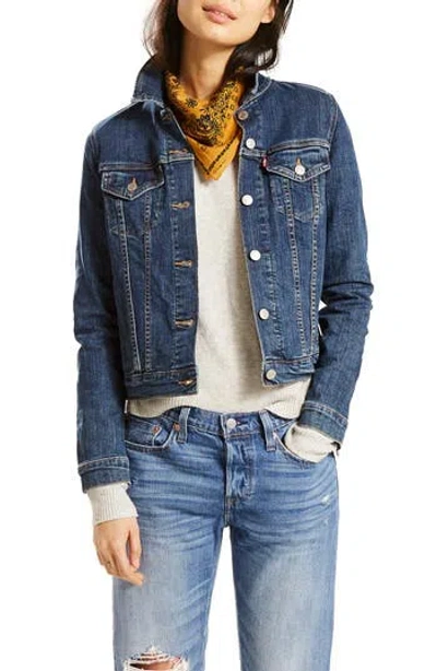 Levi's Original Denim Trucker Jacket In Blue