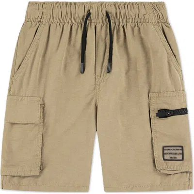 Levi's Kids'  Parachute Cargo Shorts In Brown