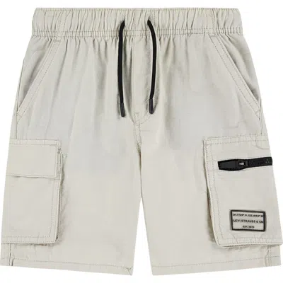 Levi's Kids'  Parachute Cargo Shorts In Neutral