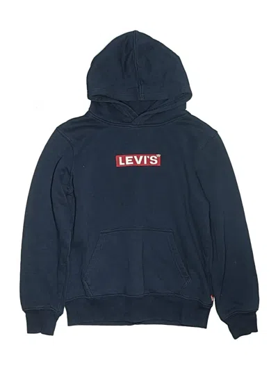 Pre-owned Levi's Kids'  Pullover Hoodie In Blue