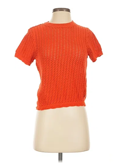 Pre-owned Levi's Pullover Sweater In Orange
