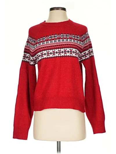 Pre-owned Levi's Pullover Sweater In Red