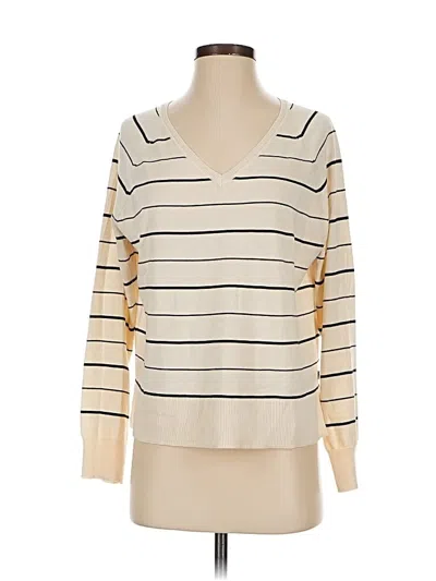 Pre-owned Levi's Pullover Sweater In White