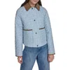 Levi's Quilted Barn Jacket In Blue
