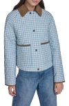 Levi's Quilted Barn Jacket In Blue