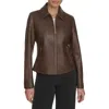 Levi's Racer Faux Leather Jacket In Brown