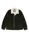 Levi's Relaxed Fit Sherpa Trkr Clothing In Green