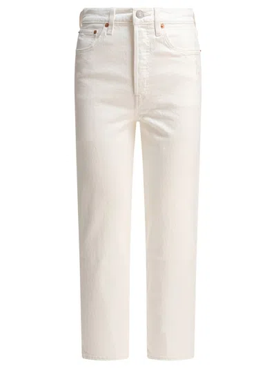 Levi's "ribcage Straight" Jeans