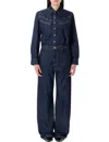 Levi's Rinoa Wide Leg Jumpsuit In Blue