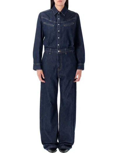 Levi's Rinoa Wide Leg Jumpsuit In Blue