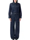 Levi's Rinoa Wide Leg Jumpsuit In Blue