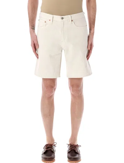 Levi's 501 Original Straight Lightweight Denim Shorts In Neutral