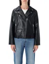 Levi's Levi S Kendal Black Eco-leather Moto Jacket In Black
