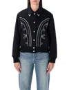 Levi's Levi S Lennox Rodeo Western Wool-blend Jacket In Black