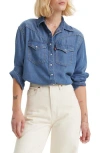 Levi's Sawyer Western Shirt In Blue