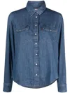 Levi's Iconic Lightweight Western Shirt In Blue