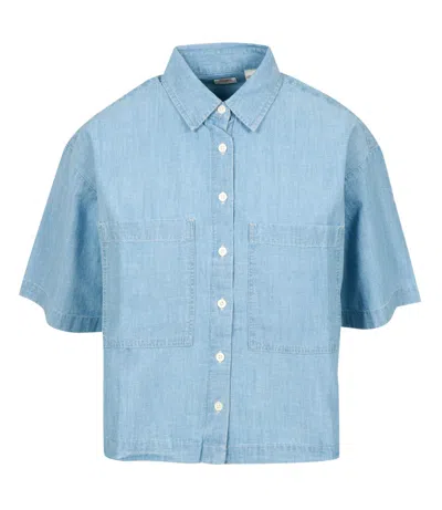 Levi's Shirts Medium Denim In Blue