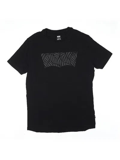Pre-owned Levi's Kids'  Short Sleeve T-shirt In Black
