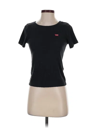 Pre-owned Levi's Short Sleeve T-shirt In Black