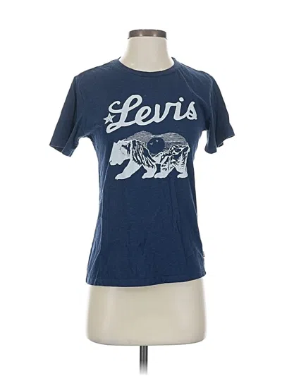 Pre-owned Levi's Short Sleeve T-shirt In Blue