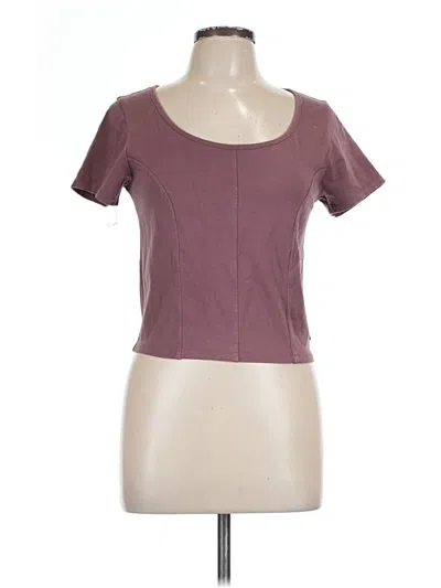 Pre-owned Levi's Short Sleeve T-shirt In Burgundy