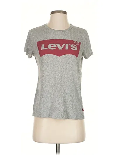 Pre-owned Levi's Short Sleeve T-shirt In Gray