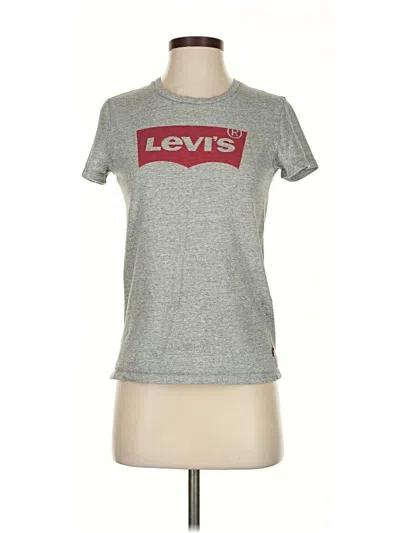 Pre-owned Levi's Short Sleeve T-shirt In Gray