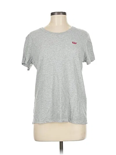 Pre-owned Levi's Short Sleeve T-shirt In Gray