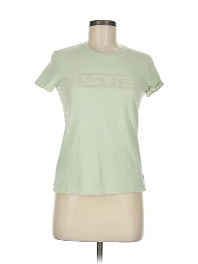Pre-owned Levi's Short Sleeve T-shirt In Green