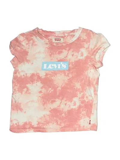 Pre-owned Levi's Kids'  Short Sleeve T-shirt In Pink