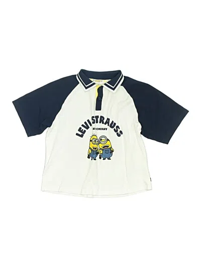 Pre-owned Levi's Kids'  Short Sleeve Top White Tops