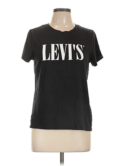Pre-owned Levi's Short Sleeve T-shirt In Black