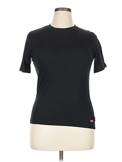 Pre-owned Levi's Short Sleeve T-shirt In Black