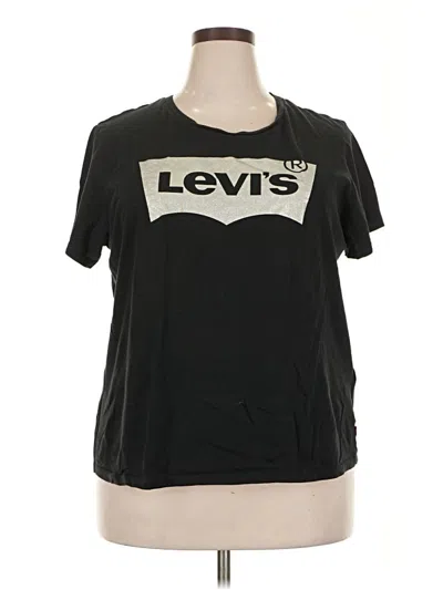 Pre-owned Levi's Short Sleeve T-shirt In Black