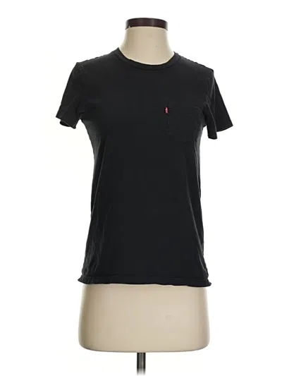 Pre-owned Levi's Short Sleeve T-shirt In Black
